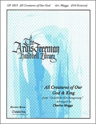 All Creatures of Our God and King Handbell sheet music cover Thumbnail